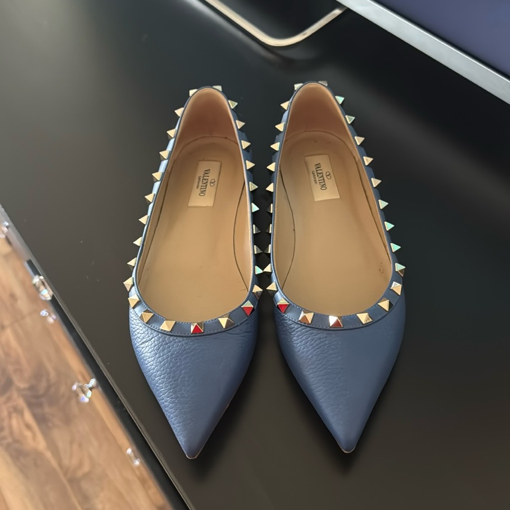 Valentino Blue Rockstud